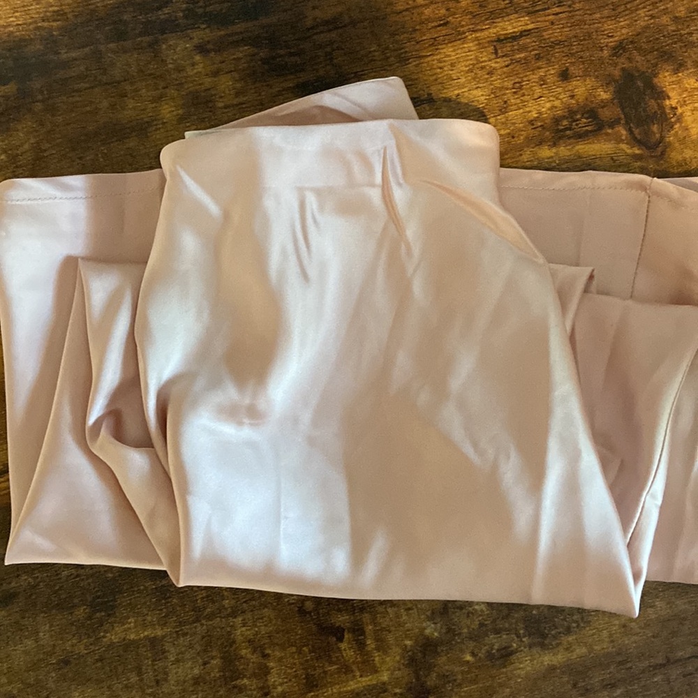 Light Pink Silky Skirt